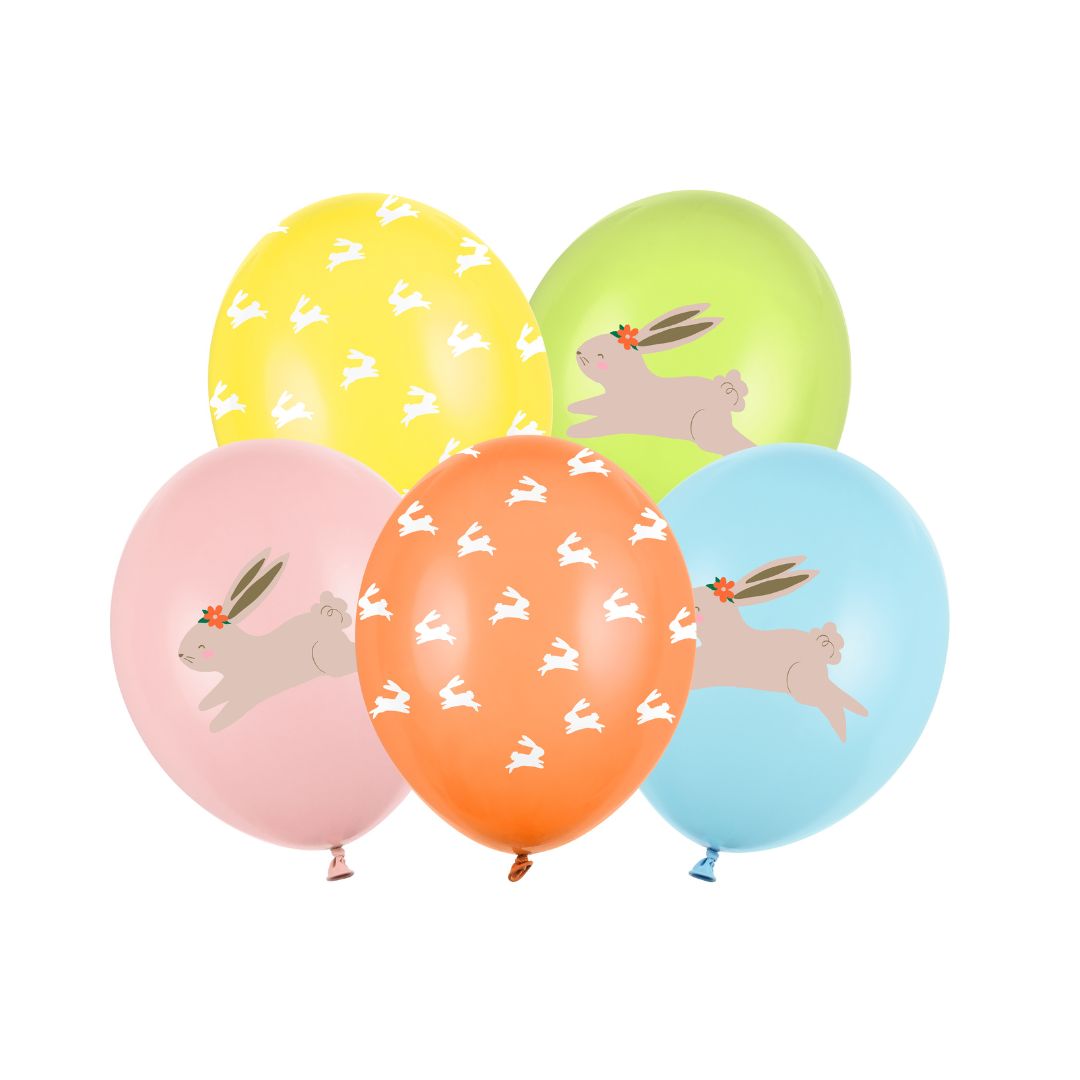 Ballon Lapin sur sa Carotte - Ballons de Pâques 